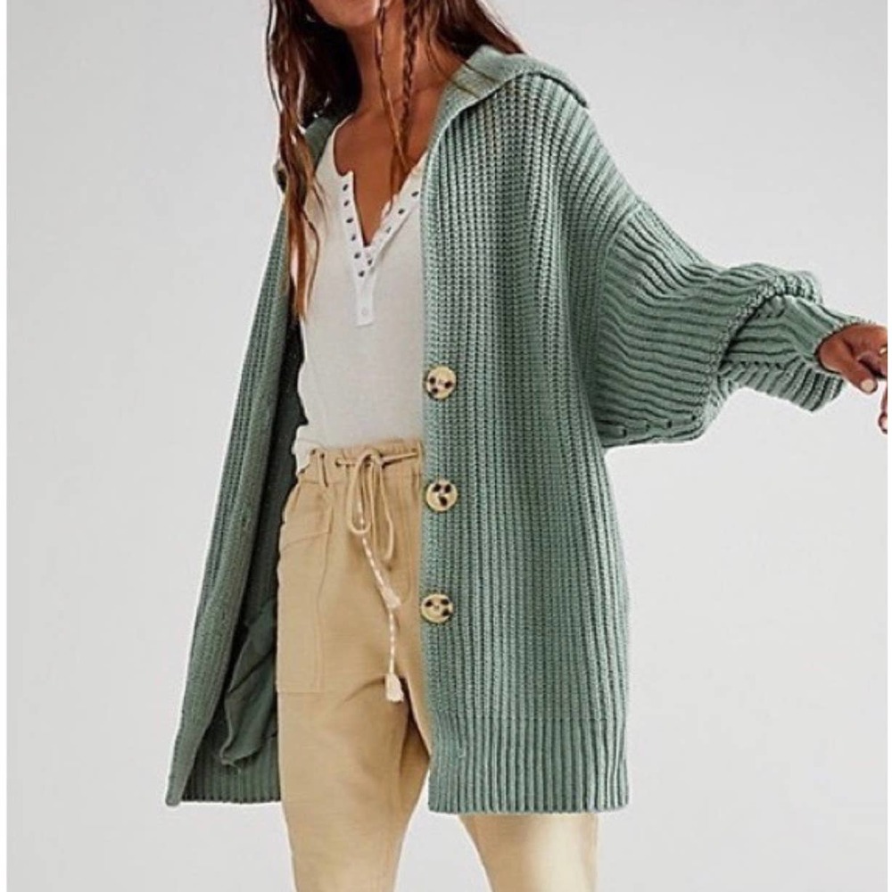 Free people swim too deep Carti in size, small, mint green